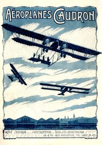 Publicité Caudron usine Issy