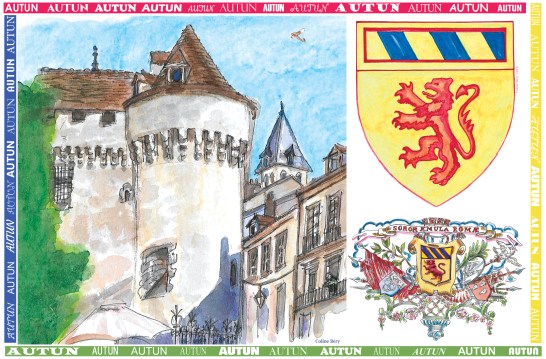 Tour des bancs et blason rvb