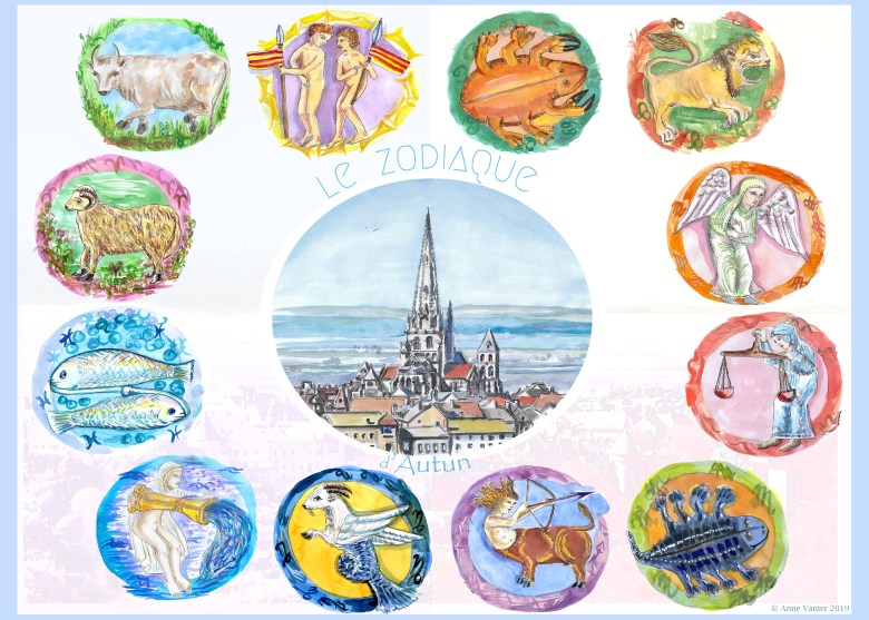 Le zodiaque d'Autun A4 rvb